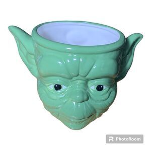 Star Wars Yoda Ceramic Galerie Sculpted 3D Large head Mug